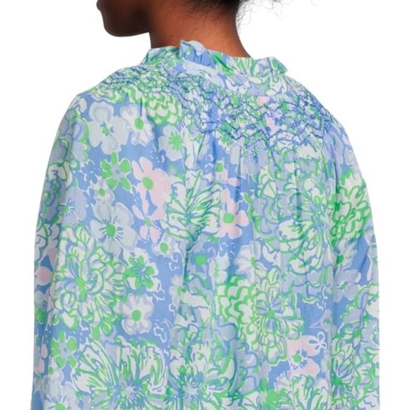NWT Lilly Pulitzer Lourdes 3/4 Sleeve Top - Size XS - Picture 2 of 5